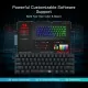 Redragon Anivia K614 Black- Low profile Red switch